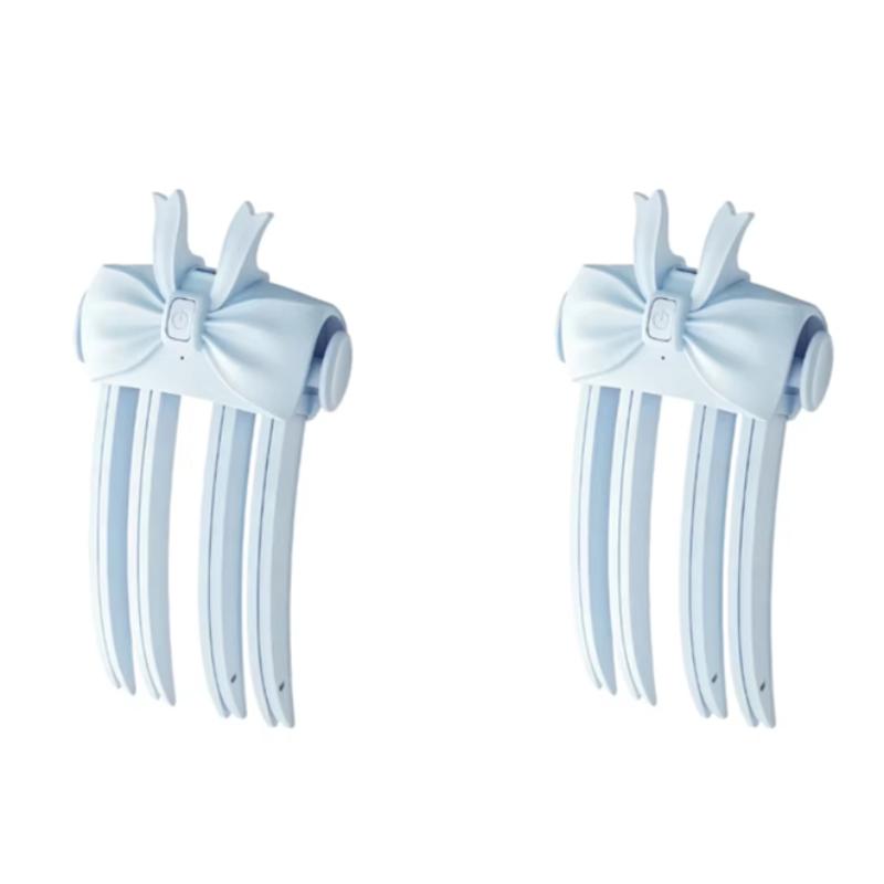 Wireless Heated Volumizing Root Lift Clip For Flat Fine Hair Portable Travel Styling Tool Comb Volumizer Crown Lifting Portable