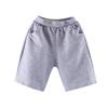 Children's Summer Cotton Elastic Waist Shorts - Unisex Casual Five-Point Pants