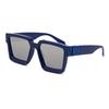 Glasses Large Square Frame Sunglasses Colored Sunglasses For Men And Women Uv400