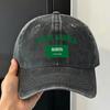 Saudi Arabia Flag  Washed Baseball Cap  Fitted Retro Sun Trucker Hat Summer Unisex Unisex Running Hippie Baseball Caps