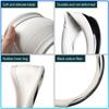 Microfiber Leather Anti-Slip Car Steering Wheel Cover Car Goods For Volvo XC90 XC60 XC70 XC40 V90 V60 V40 C70 C30 S80