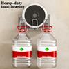Metal Toothbrush Storage Rack Wall-Mounted U-Shaped Card Slot Electric Toothbrush Holder Razor Cup Shelf Bathroom Organizer