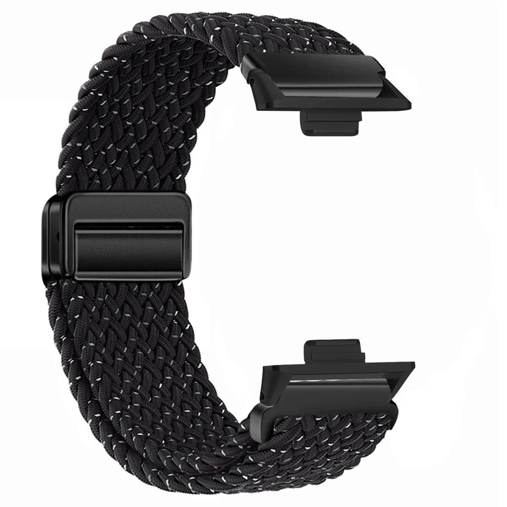 Magnetic Braided Nylon Loop Band for Xiaomi Redmi Watch 5 4 Strap Adjustable Sport Replacement Correa Bracelet Mi Band 9 8 Pro