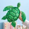 Realistisches Meeresschildkröte Tier Plüschtier Niedliche Simulation Schildkröte Stofftier Babypuppe Super Weich Gefüllt Heimdeko Kissen Geschenk