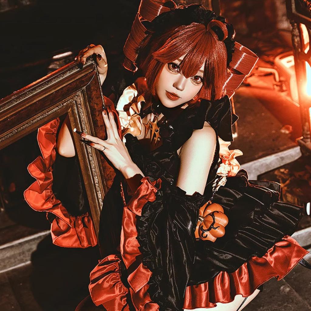 Kasane Teto Cosplay Halloween Dress for Women Devil [milky time] - Devil/Little