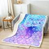 Feelyou Eiffel Tower Fleece Blankets Paris Fuzzy Sherpa Throw Blanket for Girls Women Soft Cozy Warm Fluffy Plush Blanket 50"x60" Black