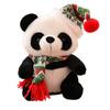 With Scarf Animal Bear Plush Doll Animal Panda Animal Stuffed Toy  Home Desk Decor