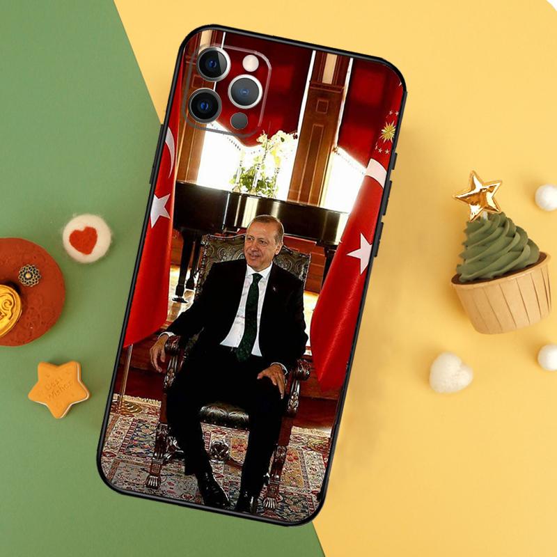President Turkey Recep Tayyip Erdogan Phone Case For iPhone 17 16 14 13 12 11 15 Pro Max 12 13 Mini 16E 17 Air Shockproof Cover