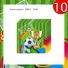 Green Football-themed Birthday Party Tableware Set - Disposable Paper Plates, Cups, Knives, Forks, Spoons and Straws
