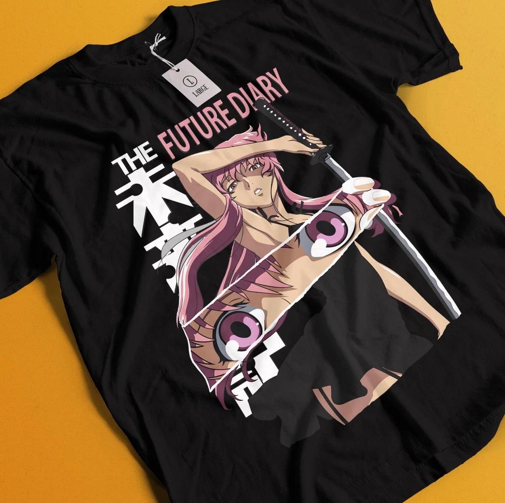Футболка Дневник Будущего Юно Гасай Футболка Mirai Nikki Футболка Юкитеру А Унисекс 3XL
