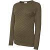 Mamalicious Womens/Ladies Bobble Knit Raglan Maternity Sweatshirt
