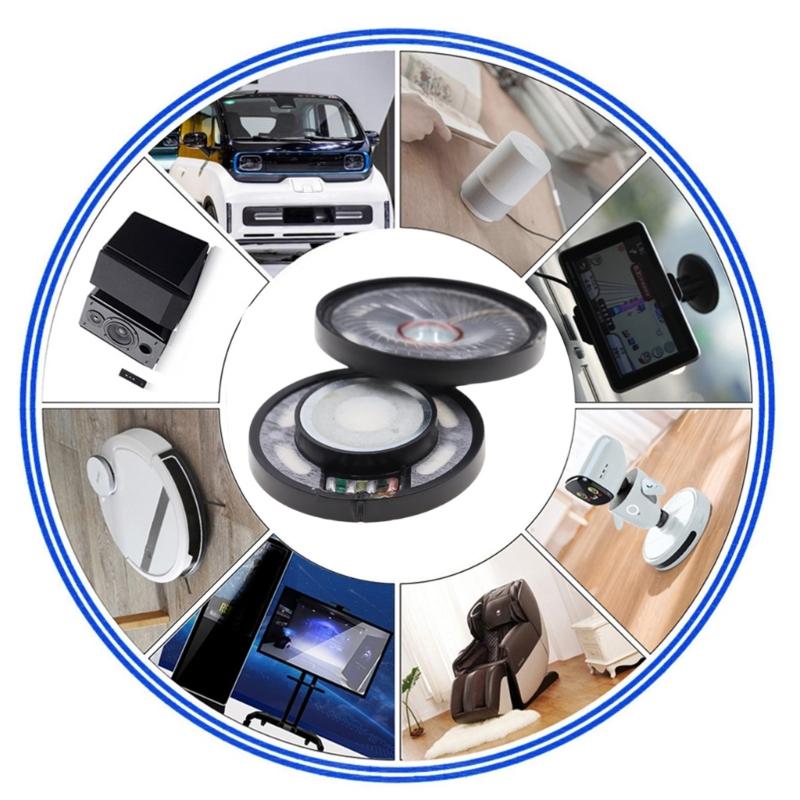 2Pcs 50mm Headset Driver Hifi Headphone Speaker Unit 112db 32ohm Earphone Loudspeaker Repair Headset Driver Earphone