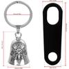 Motorcycle Biker Guardian Luck Riding Bell with Key Chain Ring & Hanger for Bikers Riders, for Men Women Guard Riding Safety
