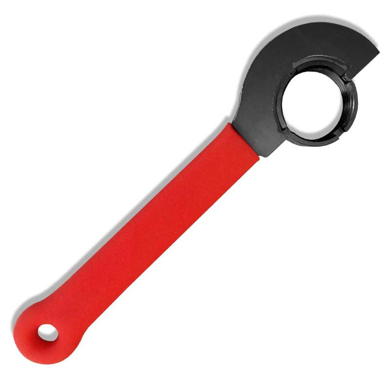 Anti Slip Handle Spanner Wrench Tool, Outer For Floor Pipes Fitting, Cars High Carbon Steel Tactical Steel Wrench