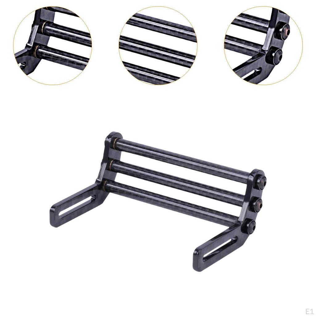 RC Car Anticollision Front Bumpers 75mm 1/10 Easy To Install Sturdy Upgrade Accessories for Vehicles