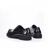 Men's British Style Genuine Leather Lace-up Round Toe Shoes - Casual & Business Formal with Thick Sole, Retro Design.