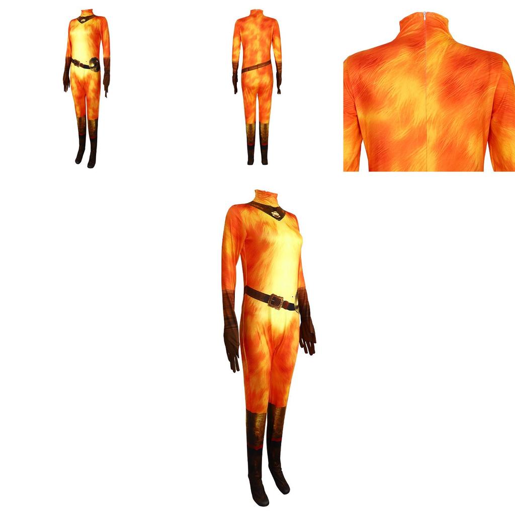 Kostým Kocour v botách pro Halloween cosplay na halloweenskou párty s polyesterovou látkou pro teenagery a dospělé