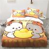 3d Printing Cartoon Bubu Dudu Bedding Set Three-piece Set Anime Adult Kid Bedroom Duvet Cover Sets Home Textiles Birthday Gifts