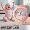 Non-Toxic Handheld Tambourine | Hand Percussion Instrument For Music Education Gifts And Grasp Rattle Music Education Party Gift