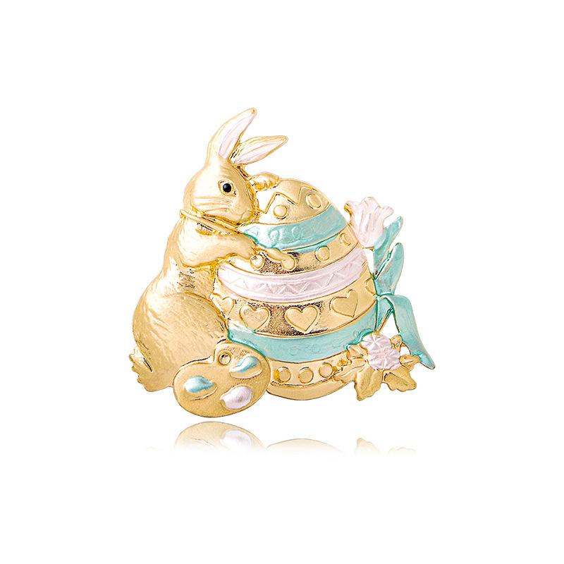 

Весна и зима ретро брошь кролик женский милый корсаж мультфильм животное японская булавка шелковый шарф пряжка аксессуары