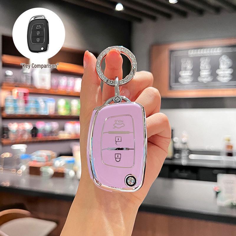 Hyundai Schlüsselhülle für ix35, Langdong, Lingdong, Mingtu, Elantra, ix25, Reina, Santa Fe, Fiesta