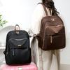 Mochila de Nylon Repelente à Água de Grande Capacidade Mochila Multifuncional Feminina