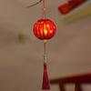 2026 Horse Year New Year Lantern Chinese Style Glowing Luminous Cloth Lantern with Tassel Small Lanterns DIY Handheld Lantern
