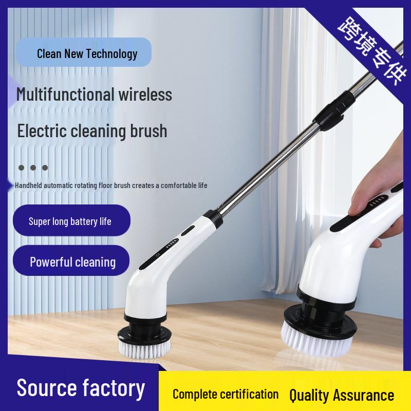 Multi-function Electric Cleaning Brush for Kitchen, Bathroom, and Floor