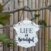 Iron Wall Hanging Retro Wall Decoration Pendant Doorplate Decoration Hanging  Shop