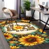 1pc Hope Jesus Floral Carpet Rug for Bedroom Living Room Decor Sofa Home Game Area Rug Non-slip Floor Mat. D72201188