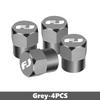 For Toyota 4pcs Car Wheel Tire Valve Caps Stem Case Covers Accessories FJ Cruiser Prado 150 V8 200 2010 2014 2016 2017