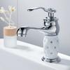 1 PC Bathroom Faucets Hot&Cold Mixer Faucets Decora Vanity Bath Kitchen Deck Mounted Bathroom Sink Faucets Bathroom Accessories