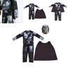 Star Wars Mandalorian Halloween Costume Set For Boys; Jumpsuit Mask And Cape Included!