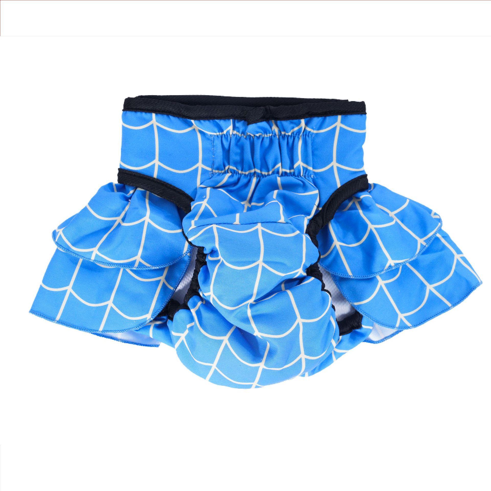 

Физиологические штаны для домашних животных, антисексуальное защитное нижнее белье для собак XS синий