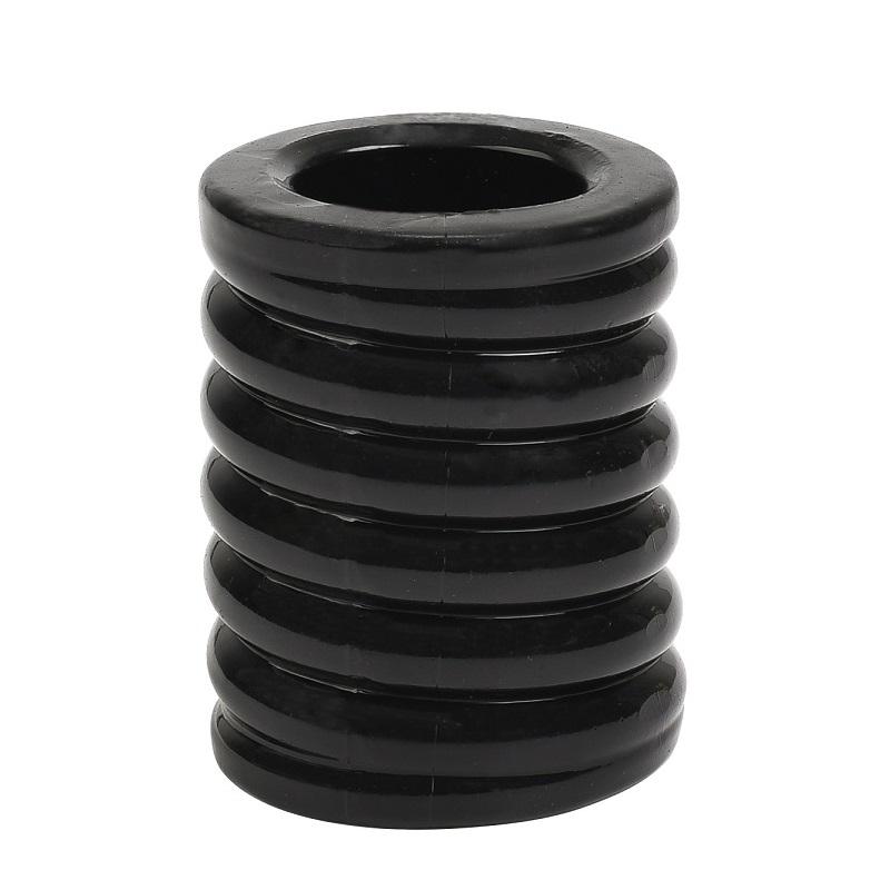 Male Penis Lock Cock Ring Bondage Erection Ball Ring Delay Ejaculation Reusable Enlargement Ball Stretcher Sex Toy For Man