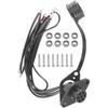 39886 Winch Remote Control Socket, 5 Pin 12V | Female Wiring Connector Harness, Compatible with Badland 5000 and 12000 Winches