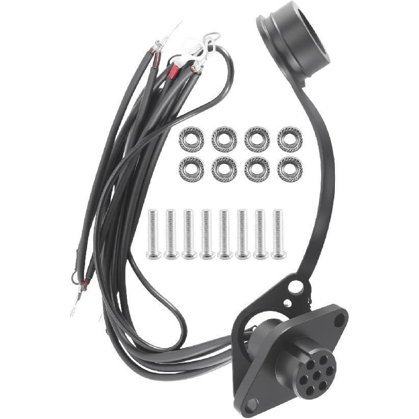 39886 Winch Remote Control Socket, 5 Pin 12V | Female Wiring Connector Harness, Compatible with Badland 5000 and 12000 Winches