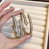 Elegante Pulsera Hueso de Serpiente Completamente Pavimentada con Diamantes: Diseño de Lujo con Forma de Serpiente para Mujer