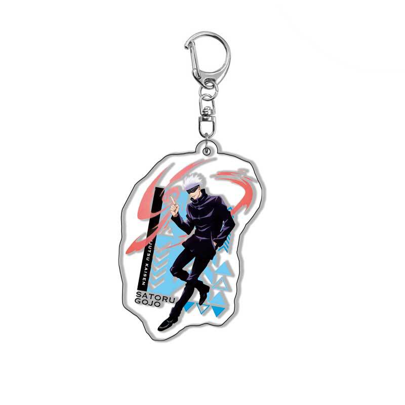 Anime Keychain Jujutsu Kaisen Yuji Itadori Megumi Fushiguro Nobara Kugisaki Acrylic Keychain Pendant Anime Accessories Cartoon