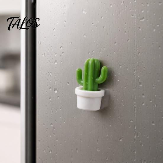 Magnetic Note Holders Mini 3D Cloud Refrigerator Magnet, Balloon Potted Cactus Fridge Magnet Set Decorative for Whiteboard Locker Door