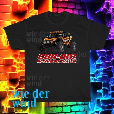Nuova T-shirt da uomo CAN-AM MAVERICK X3 Logo divertente taglia S-5XL