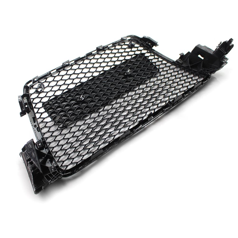 Car Front Bumper Grille Honeycomb Radiator Grille Grill Cover Compatible With A5 B8 8P0 2008-2012 8T0853651 Replacement Parts