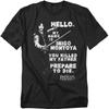Die Braut des Prinzen - Hallo Wieder - Unisex Kurzarm Kinder T-Shirt - Schwarz