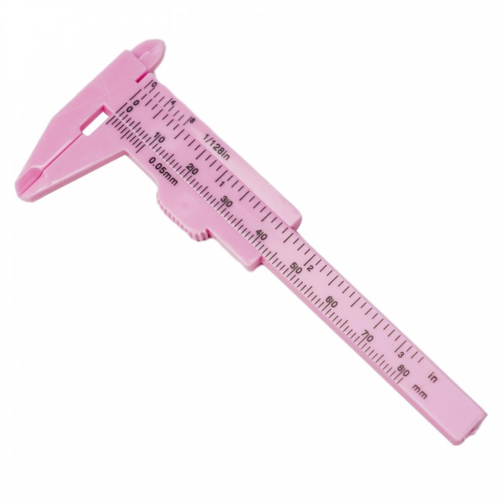 Calipers Ruler 0-80mm Double Rule Scale For Measuring Depth