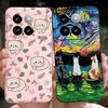 For Xiaomi 14 Phone Case Xiaomi Mi 14 5G Mi14 2024 Cute Cat Cartoon Jelly Silicon Soft Protective Back Cover
