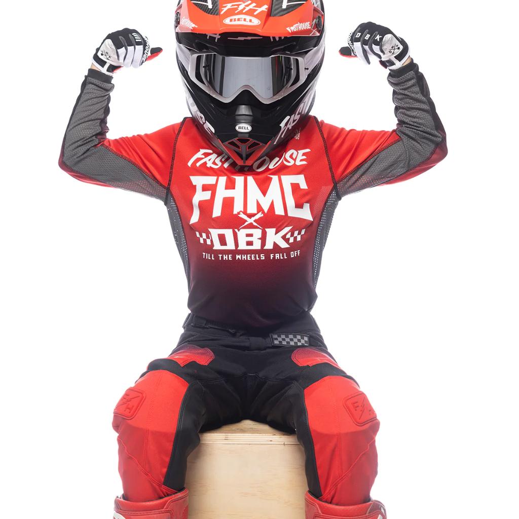 Fasthouse Koszulka Rowerowa Speed Offering Koszulka Rowerowa Koszulka Motocyklowa Koszulka Rowerowa Górska Szybki-