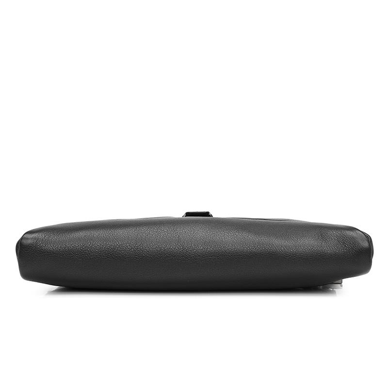 New JAGUAR Cow Leather Shoulder Bag Crossbody Bag Men's Black JX1230253101