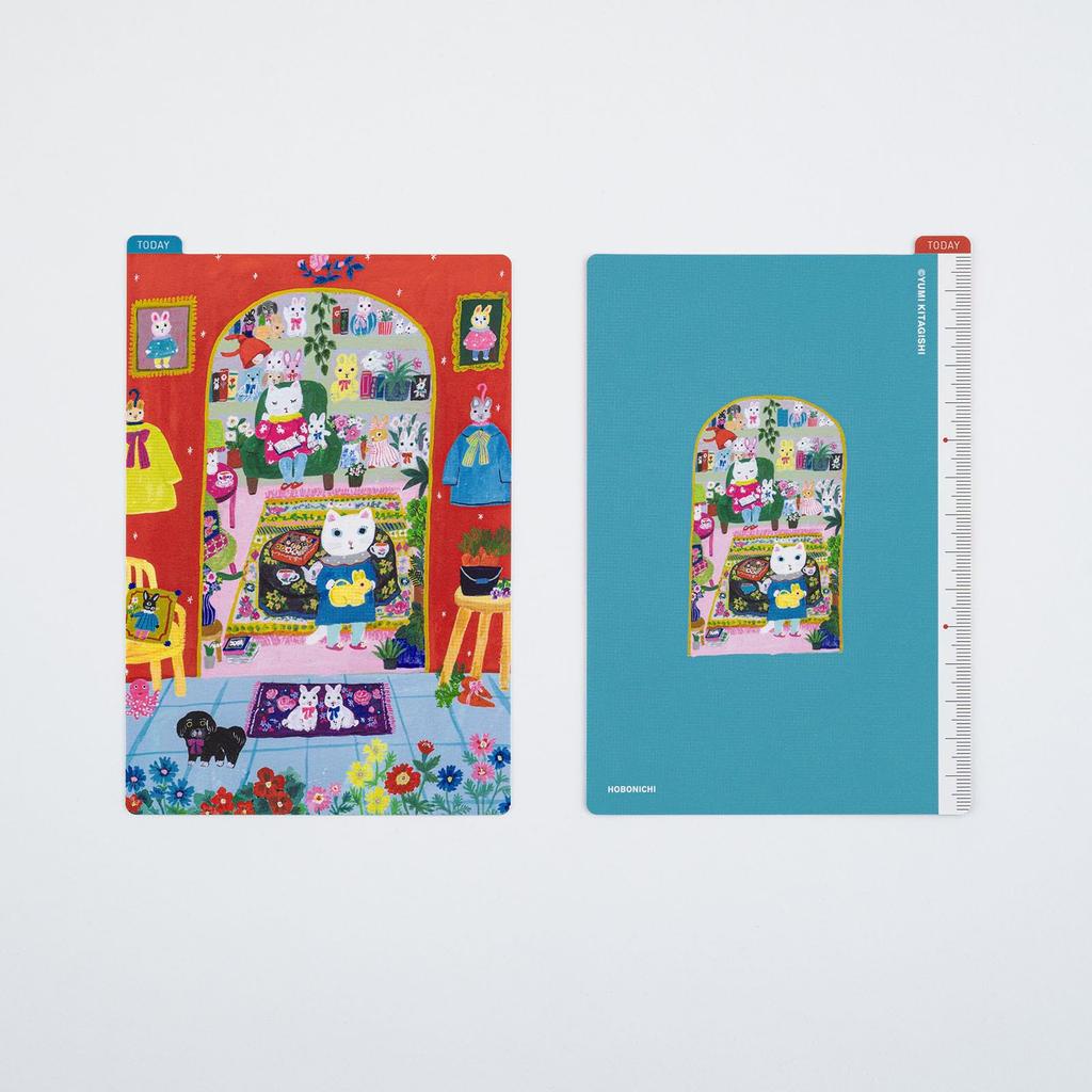 Hobonichi Techo Yumi Kitagishi In the Room Underlay, Original Size