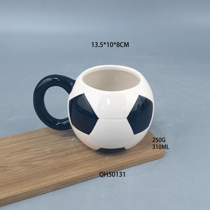 

U.S.-Mexico World Cup Fan Peripheral Supplies Football Souvenirs National Team Emblem Mug Ceramic Cup 301-400ml