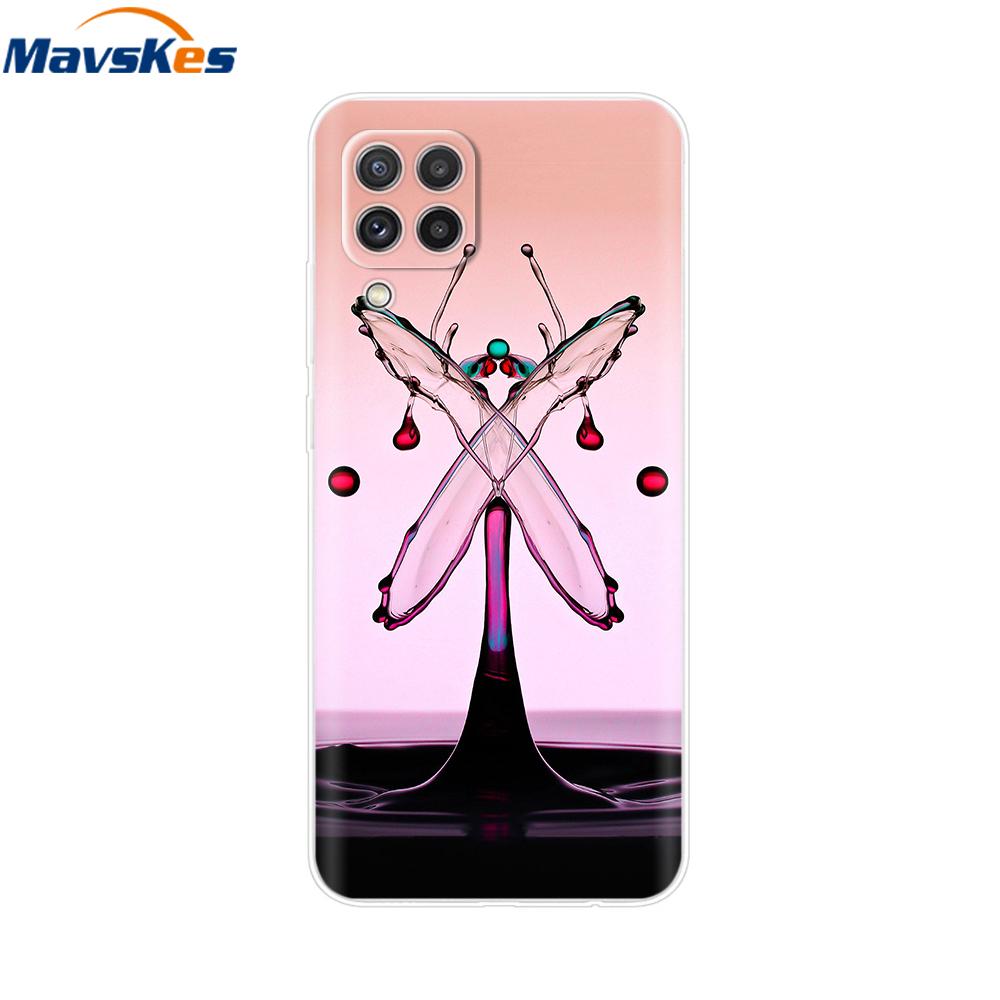 Für Samsung Galaxy A12 Hülle Weiche Silikonhülle Modisch Bemalte Weiche Handy-Fundas Für Samsung Galaxy A12 Hülle A 12 Hülle Stoßfänger